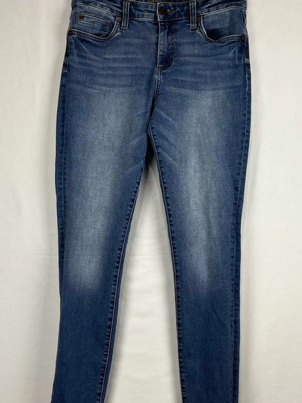 GUC Kut from the Kloth Womens Viv Toothpick Skinny Blue Jeans Size 8